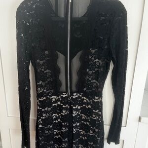 NWT Black Lace Dress